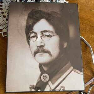 John Lennon Vintage Style Art Portrait